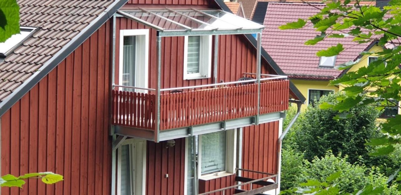 Fewo Mit Balkon Direkt Am Wald Und Wanderweg Ruhe Pur 2 Og Бад-Закса Екстер'єр фото